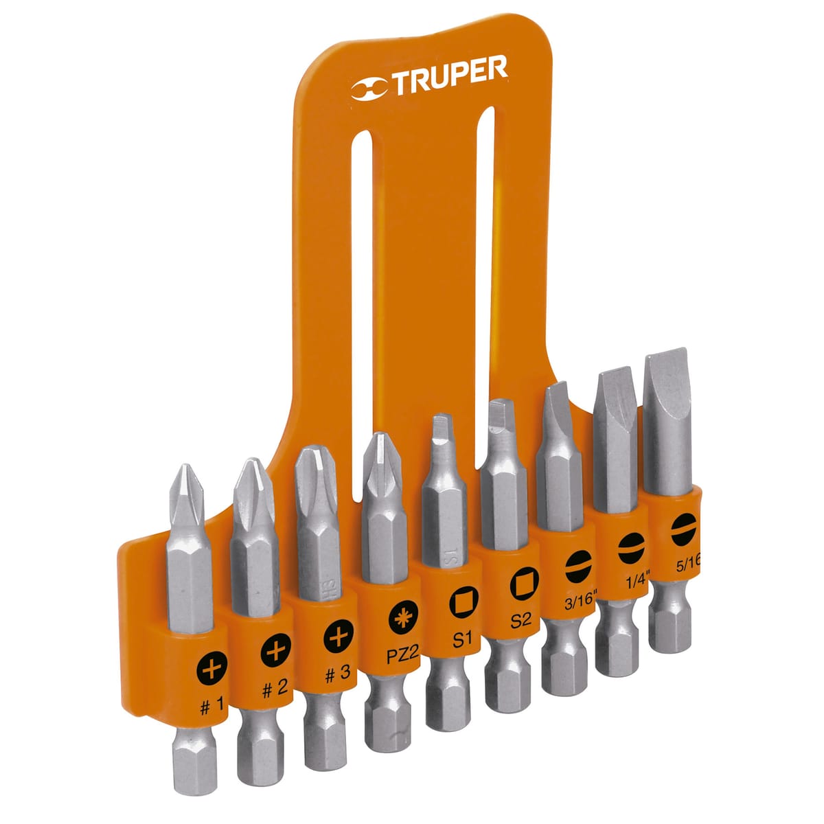Juego De 9 Puntas 50mm PUN-9 - Truper