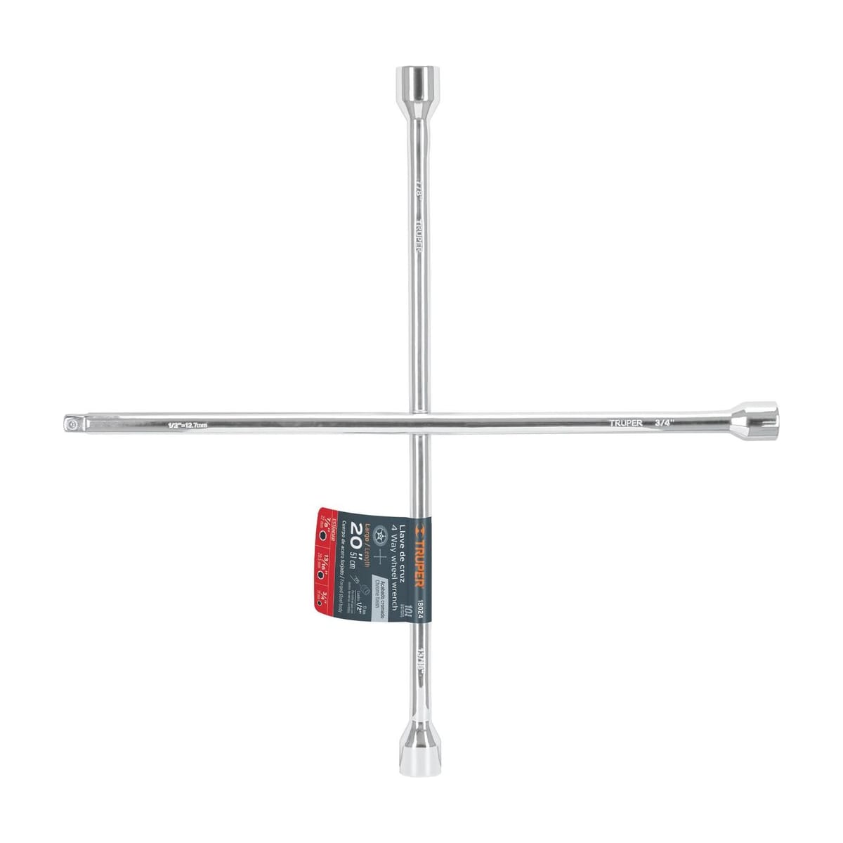 Llave de Cruz 20" LLCR-20D - Truper