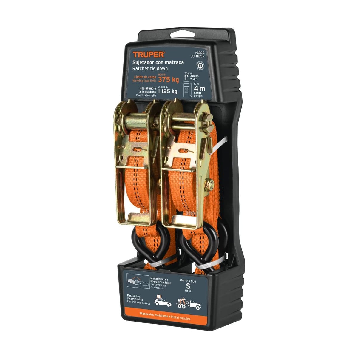 Sujetador Criquet x2 1125kg SU-1125R - Truper