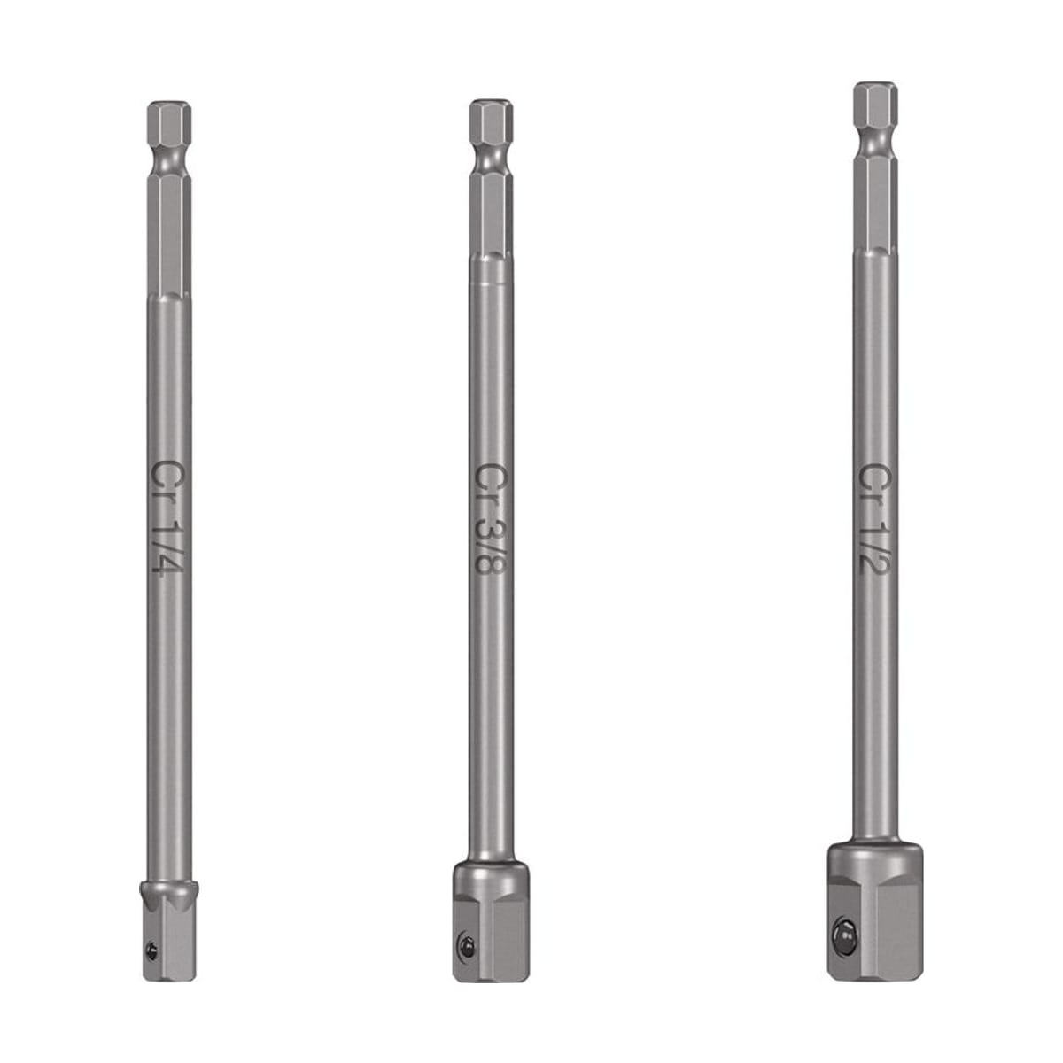 Juego Adaptadores Largos Dados 3pz ADA-3L - Truper