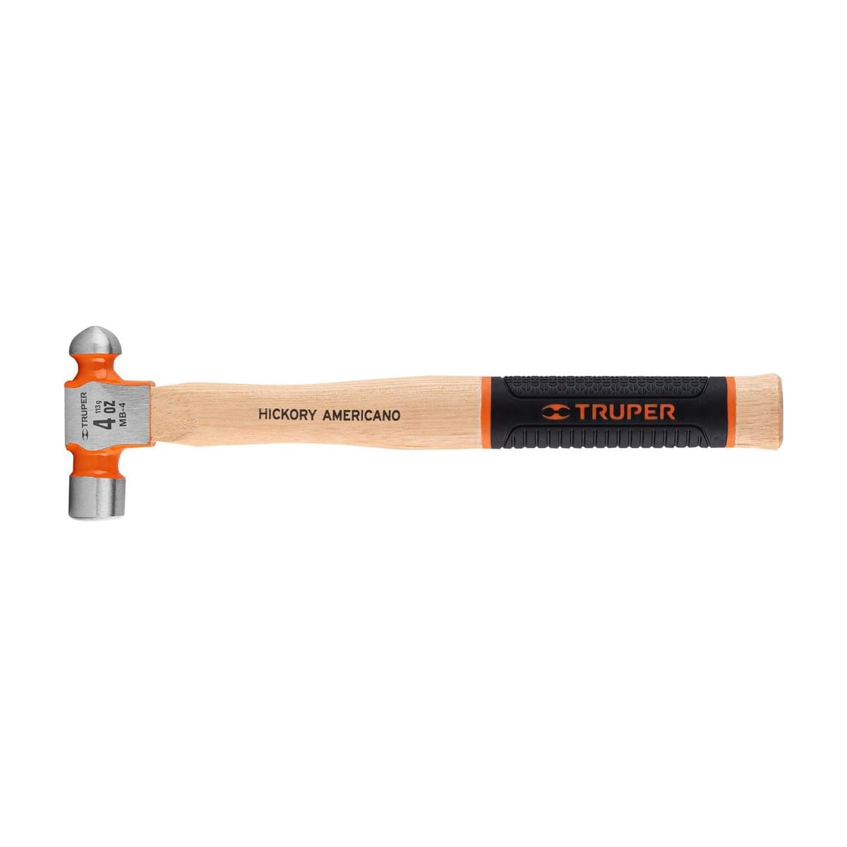 Martillo de Bola 4oz Mango Hickory MB-4 - Truper