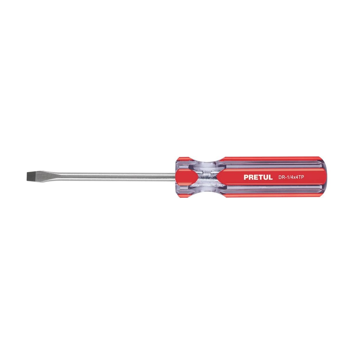 Destornillador Plano 1/4x4" DR-1/4X4TP - Pretul
