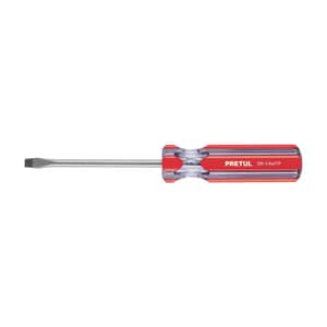 Destornillador Plano 1/4x4" DR-1/4X4TP - Pretul