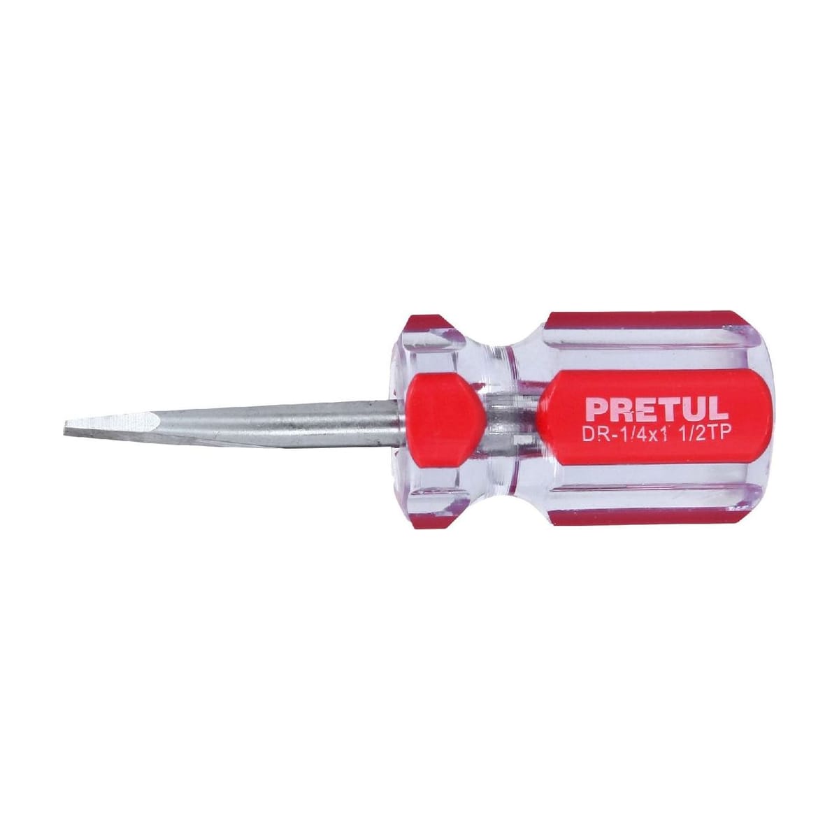 Destornillador Plano 1/4x1-1/2" DR-1/4X1-1/2TP - Pretul