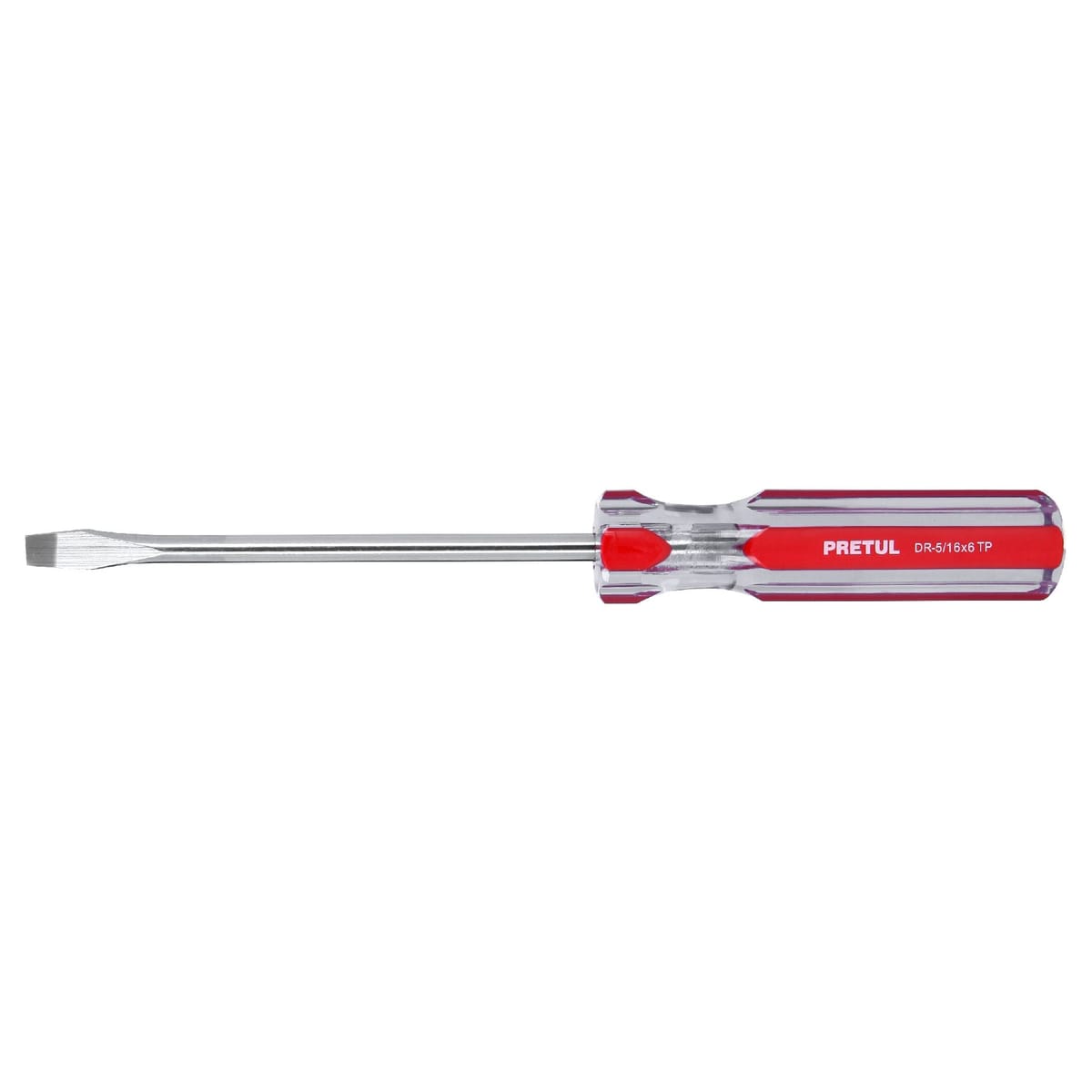 Destornillador Plano 5/16x6" DR-5/16X6TP - Pretul