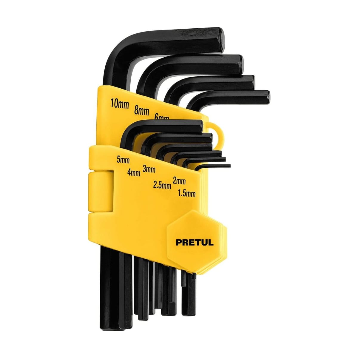 Juego 10 Llaves Allen MM 1.5-10mm ALL-10M-P - Pretul