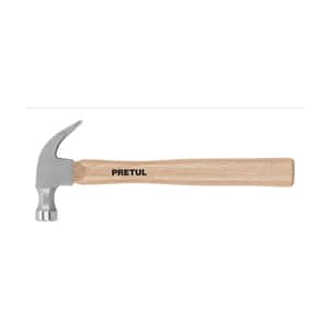 Martillo Uña Curva 16oz Mango Madera MP-16 - Pretul