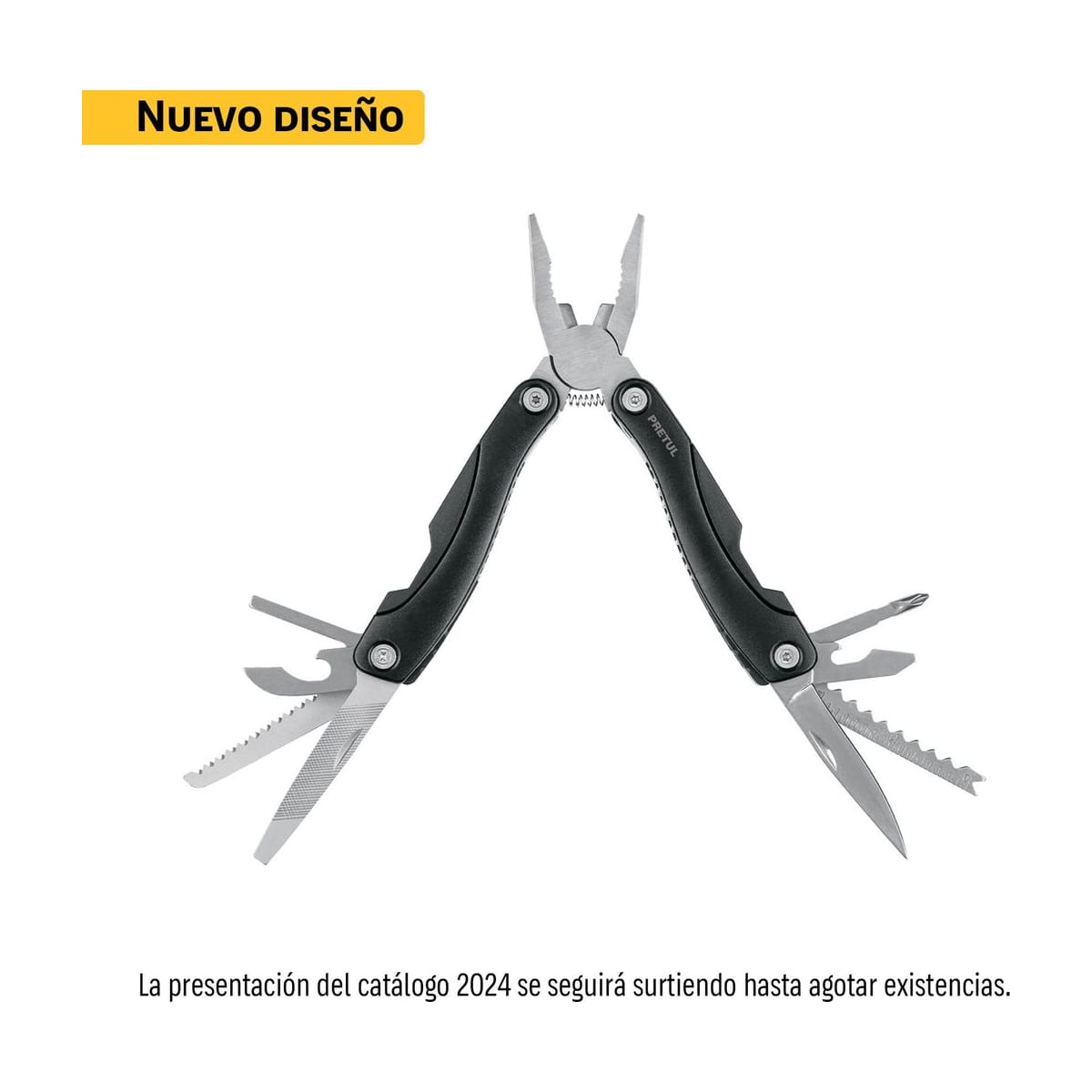 Multiherramienta 12 Funciones NAMU-12P - Pretul