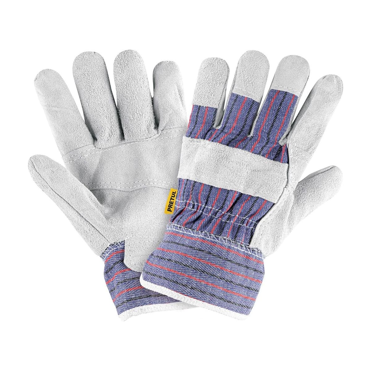 Guantes de Carnaza y Loneta Unitalla GU-235P - Truper