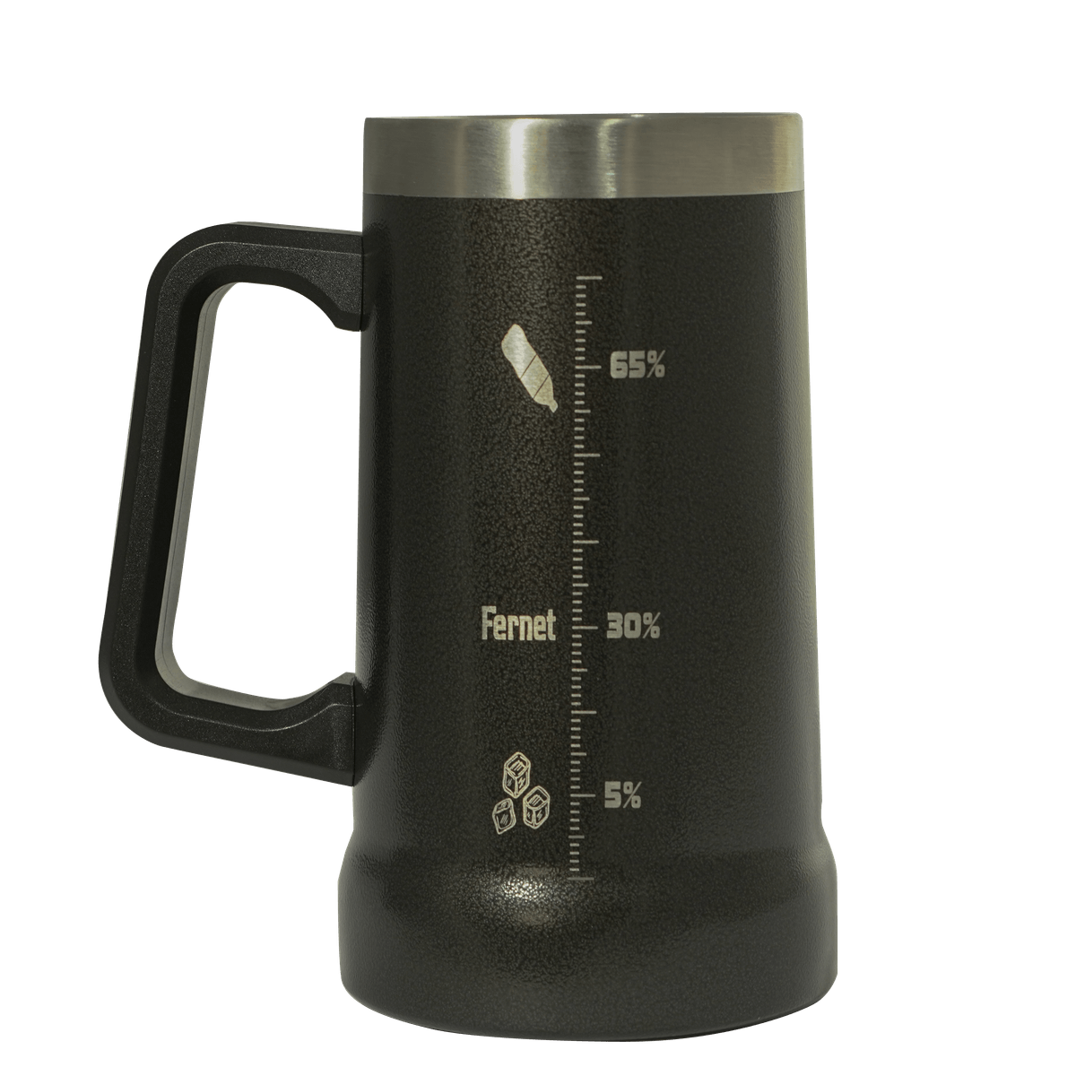 Vaso Chopero 700ml Negro VCL700-8N - Lusqtoff