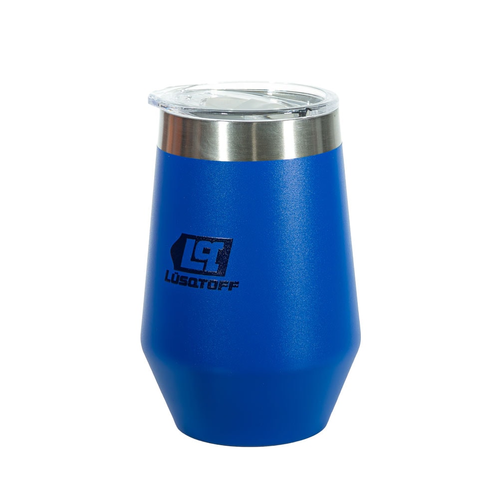 Vaso Termico 354ml Con Tapa Azul VTL354-8A - Lusqtoff