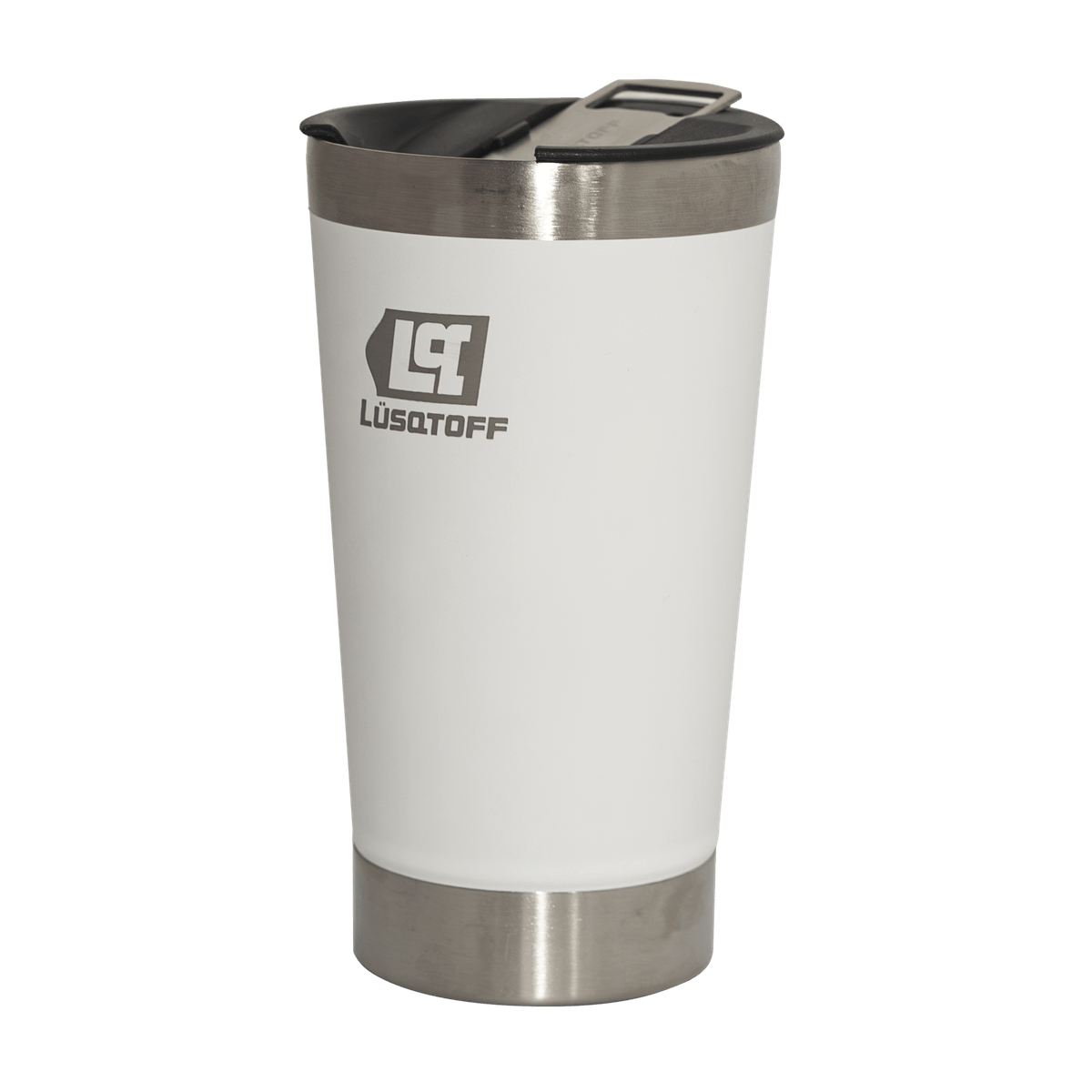 Vaso Cervecero Con Tapa 530ml Blanco VTL530-9B - Lusqtoff