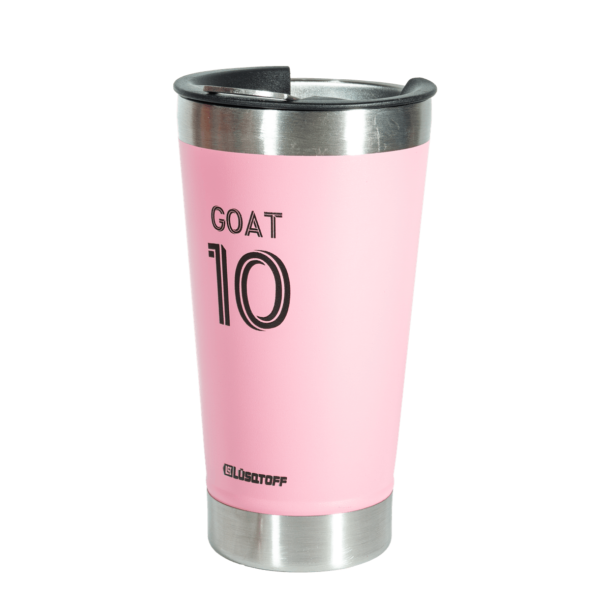 Vaso Cervecero Con Tapa 530ml Rosa VTL530-9R - Lusqtoff