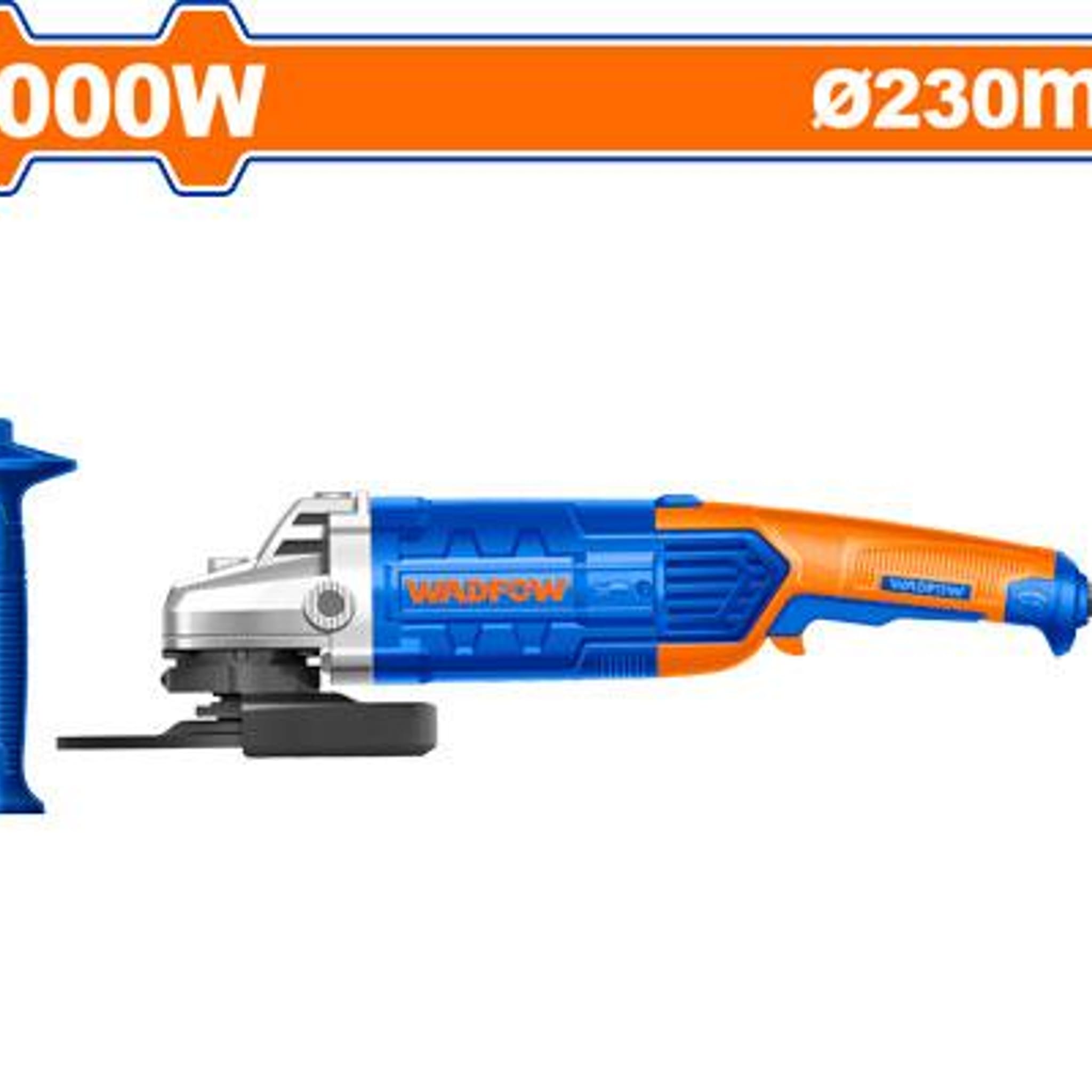 Amoladora Angular 2000W 230mm WAG852001-4 - Wadfow