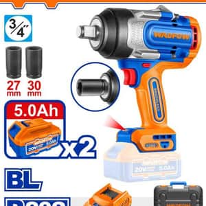 Llave De Impacto A Batería 20V 3/4" 1800Nm WCD1B128-4 - Wadfow