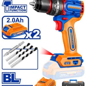 Atornillador Percutor A Batería 20V 62Nm 13mm WCDP6281-4 - Wadfow