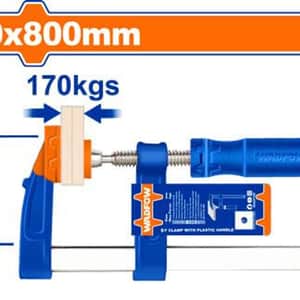 Prensa Sargento Tipo F 120x800mm 450kg WCP2124 - Wadfow