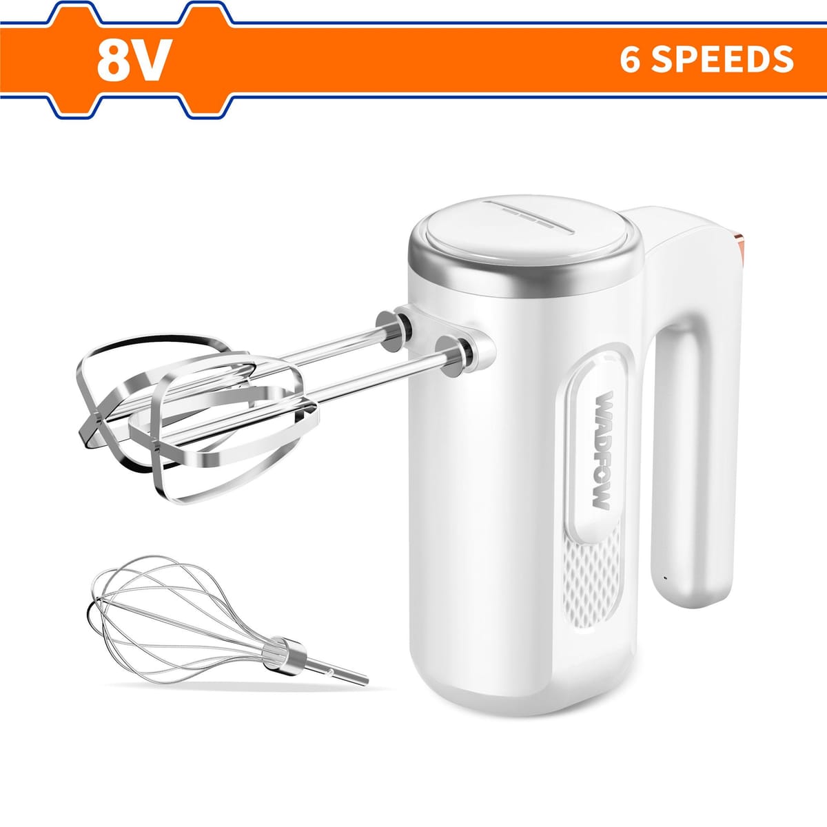 Batidora De Mano A Batería 105W 6 Velocidades WFM021T - Wadfow