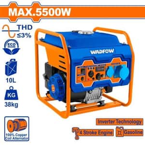 Generador Inverter 5500W 220V Arranque Manual WGEAB08 - Wadfow