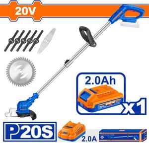 Bordeadora A Batería 20V + Batería 2Ah + Cargador WGTP5116 - Wadfow