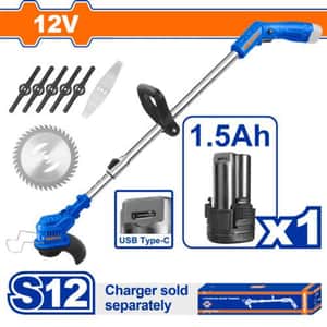 Bordeadora A Batería 12V 10.000rpm WGTS512 - Wadfow