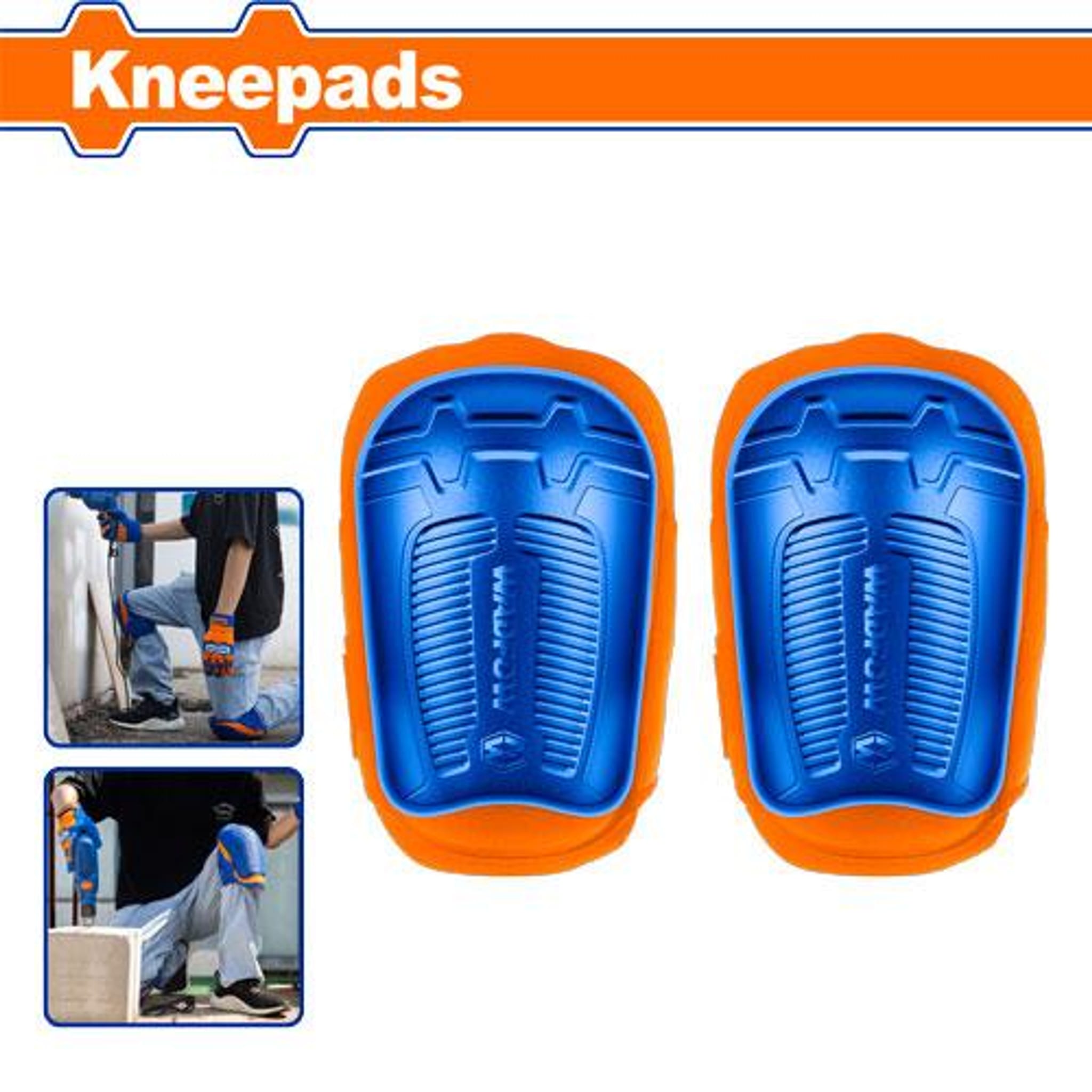 Rodilleras Trabajo Carcasa PVC Espuma EVA 230x150mm WKP1101 - Wadfow