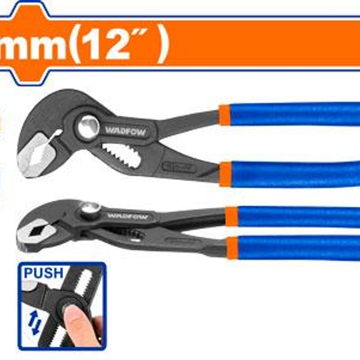 Pinza Pico de Loro Apertura Rápida 12" 300mm WPL6712 - Wadfow