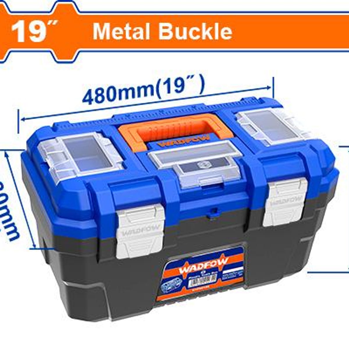 Caja Herramientas Plástica 19 Pulgadas WTB3319 - Wadfow