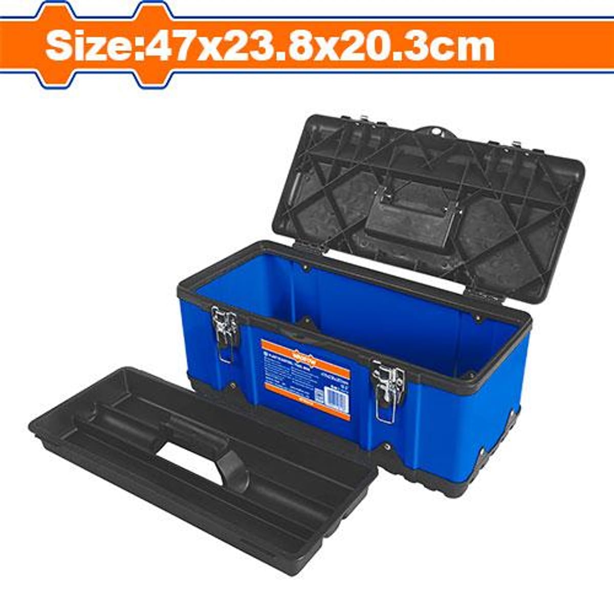 Caja Herramientas Plástica y Acero 18.5 Pulgadas WTB6A19 - Wadfow