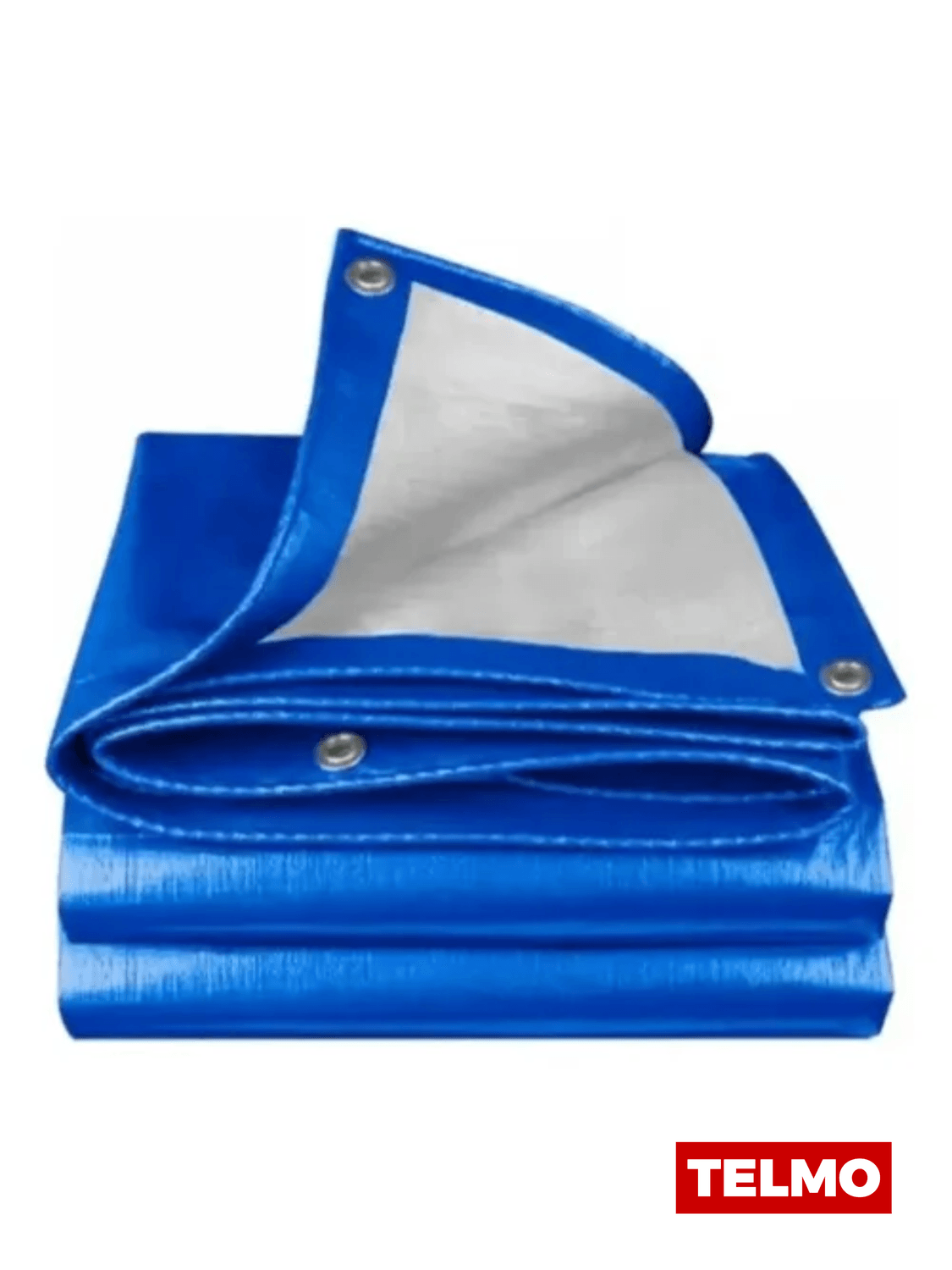 Lona Impermeable Polietileno Azul 5x6m 110g/m2 Ojales Aluminio WTQ1856 - Wadfow